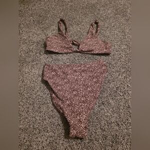 SKATIE Brown Dot Bikini